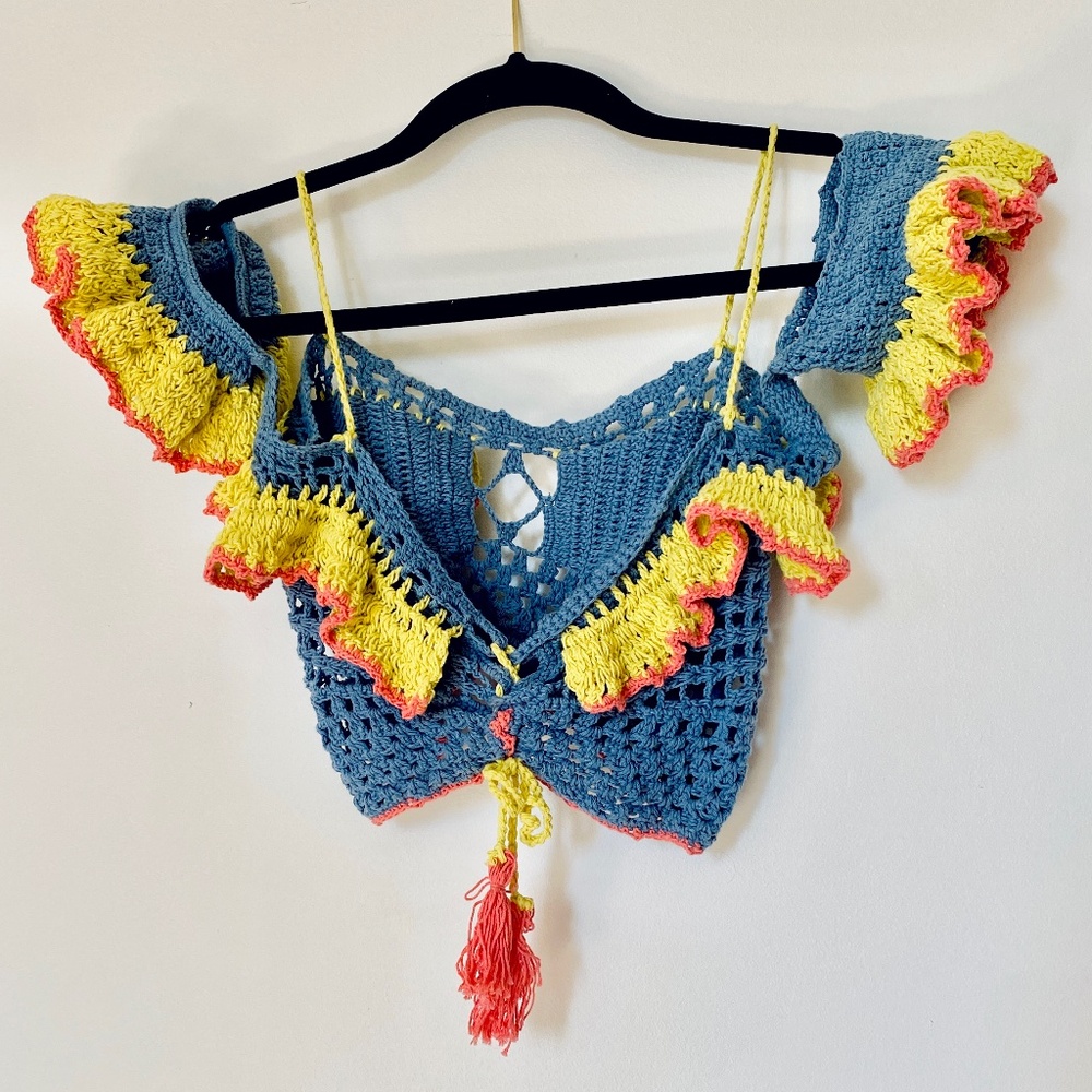 Celia B crochet top